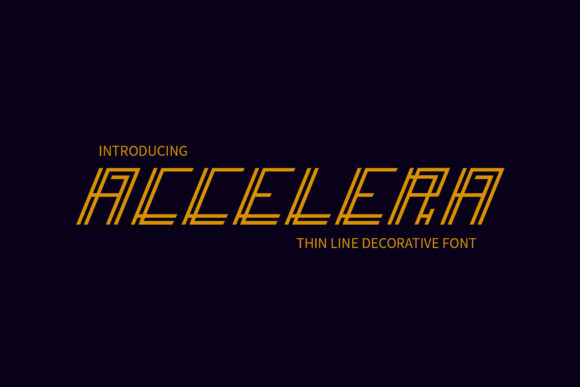 Accelera: A Display Font That Elevates Editorial Design