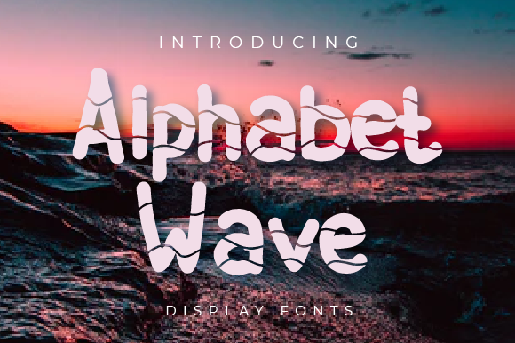 Alphabet Wave: A Playful Display Font That Lifts Handmade Designs