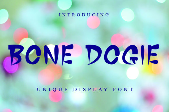 Bone Dogie: A Playful Display Font That Lifts Brand Identity