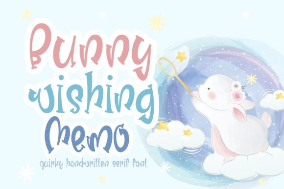Bunny Wishing Memo: A Friendly Display Font for Digital Brands