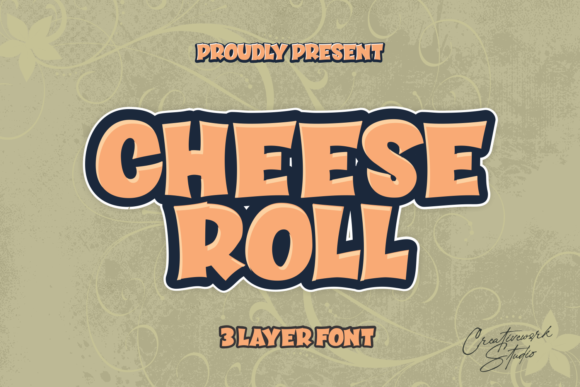 Cheese Roll: A Display Font with Warmth and Versatility