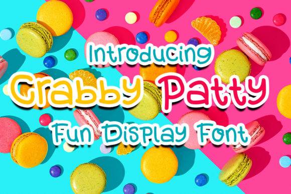 Crabby Patty: A Playful Display Font for Digital Branding
