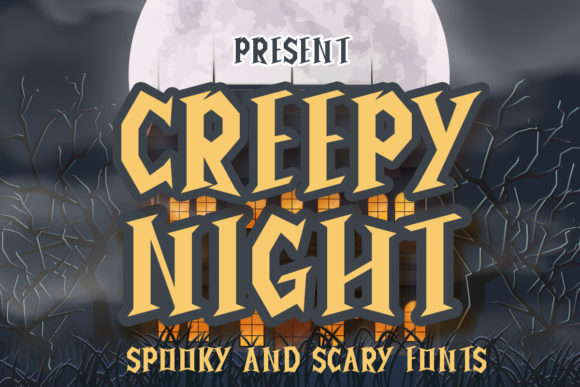 Creepy Night: A Spooky Display Font That Builds Brand Recognition