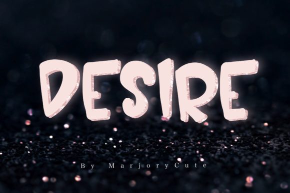 Desire: A Modern Display Font That Elevates Your Brand