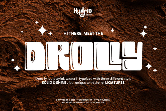 Drolly: A Bold Display Font That Builds Brand Trust