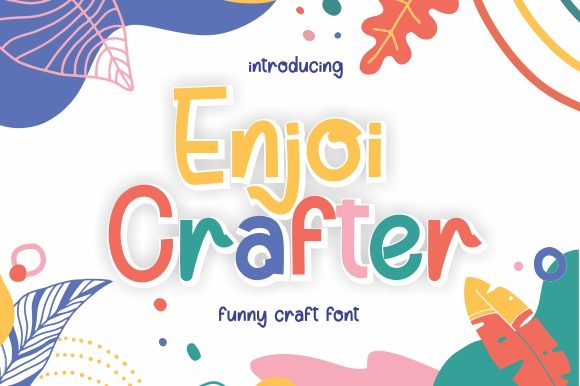 Enjoi Crafter: A Vibrant Display Font for Digital Branding