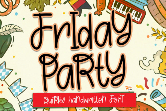 Friday Party Font: A Playful Choice for Editorial Design