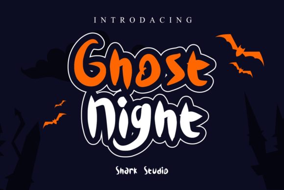 Ghost Night: A Spooky Display Font with Editorial Charm