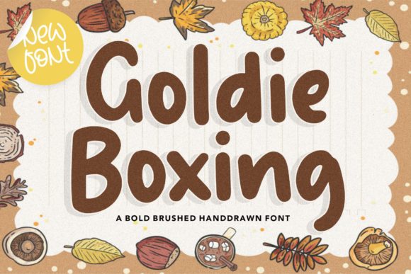 Goldie Boxing: A Bold Font for Digital Branding