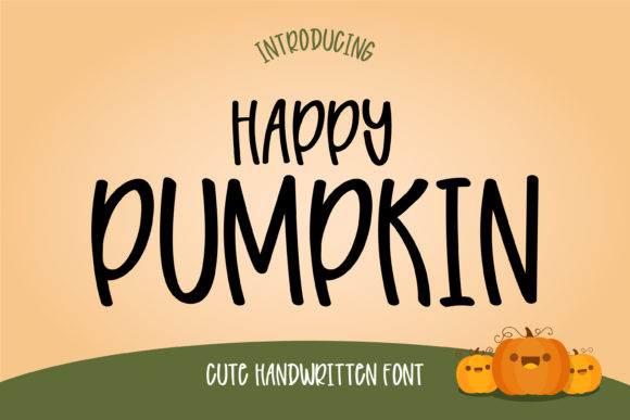 Happy Pumpkin: A Display Font That Adds Joy to Your Brand