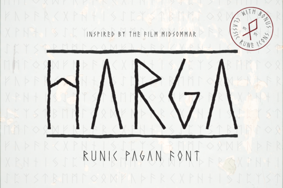 Harga Font: A Distinctive Display Typeface for Small Business Branding