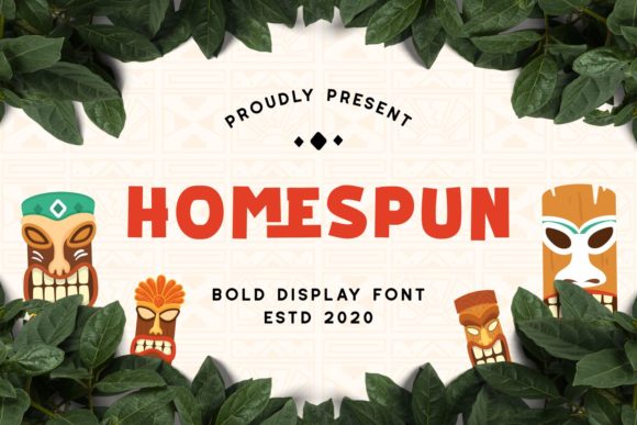 Homespun: A Versatile Display Font for Digital Design