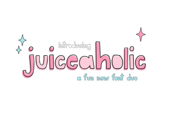 Juiceaholic: A Bold, Juicy Display Font That Demands Attention