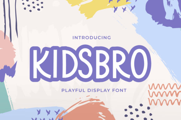 Kidsbro: A Playful Yet Polished Display Font