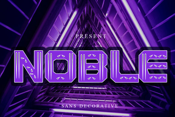 Noble: A Bold Display Font That Makes Your Campaigns Instantly Clear