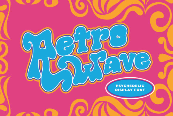 Retro Wave: A Joyful Display Font for Small Business Branding