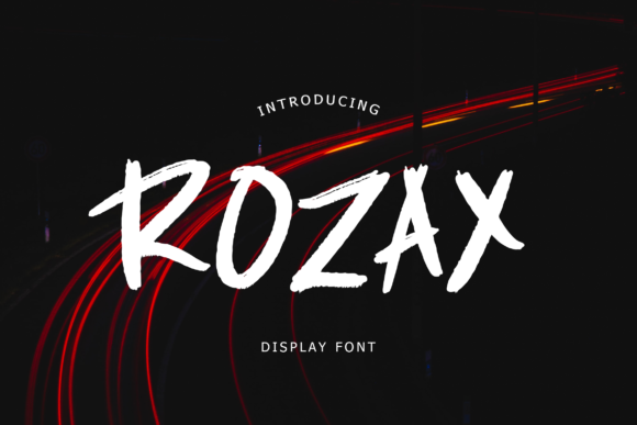 Rozax: A Versatile Display Font for Editorial Design