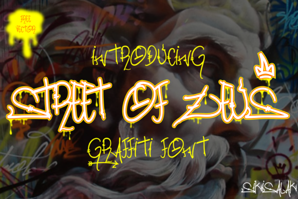 Street of Zeus: A Bold Urban Display Font for Handmade Brands