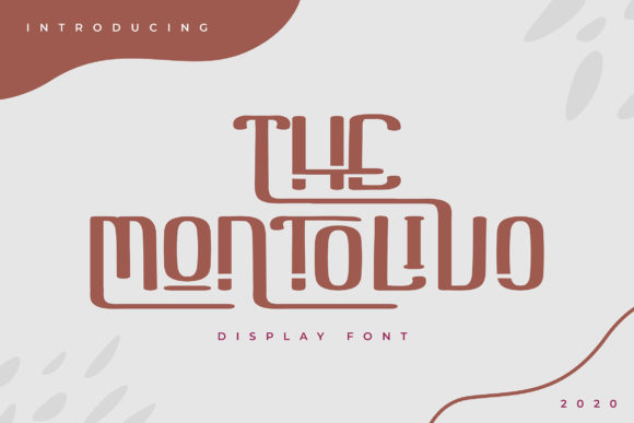 The Montolivo: A Display Font That Elevates Your Digital Brand