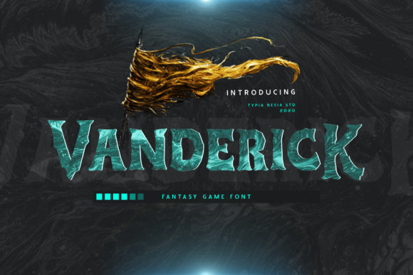 Vanderick: A Bold Display Font That Commands Attention