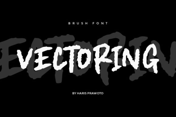 Vectoring: A Bold Display Font That Elevates Real Small Business Branding