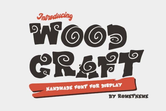 Wood Craft: A Font That Elevates Your Brand